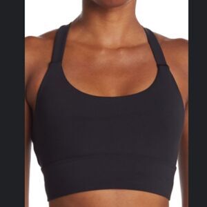 Black sports bra